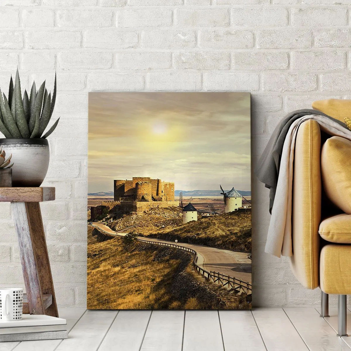 Quadro su tela - Stampe su Tela - Adesso appare Don Chisciotte - 45x80 cm