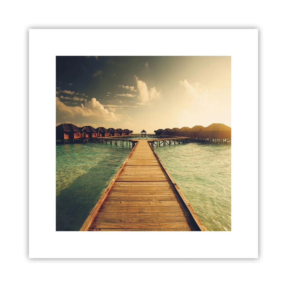 Poster - Caldo invito - 30x30 cm