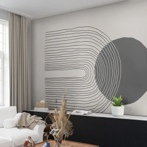 Fotomurali Autoadesivo Deluxe Sticker - Tremore e fiducia - Astrazione, Pezzo, Minimalismo - 250x175 cm