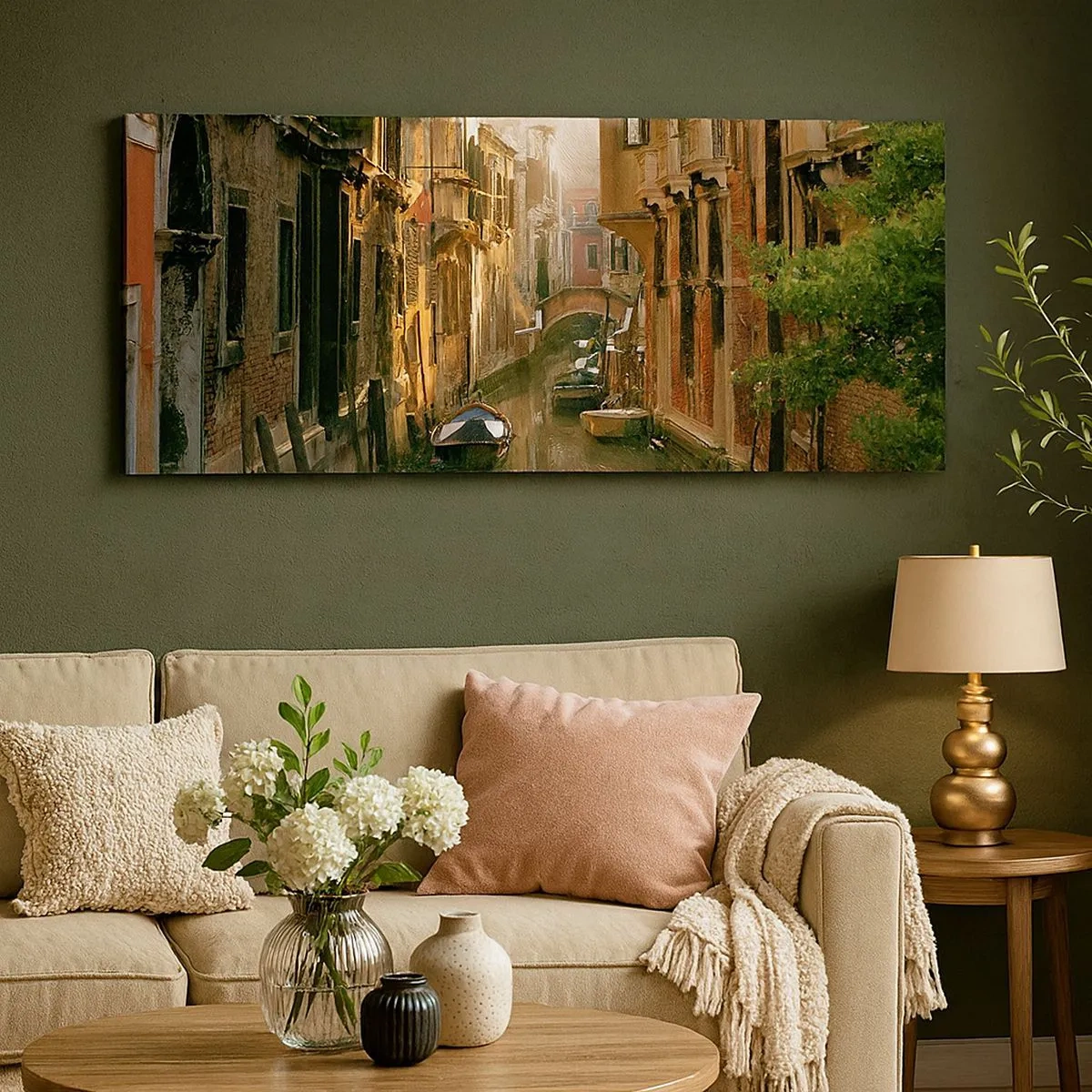 Quadro su tela - Stampe su Tela - Un angolo di Venezia - 100x40 cm