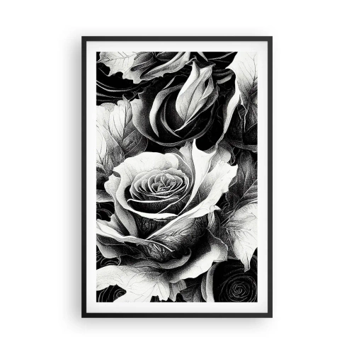 Poster in cornice nera - Sempre regina - 61x91 cm