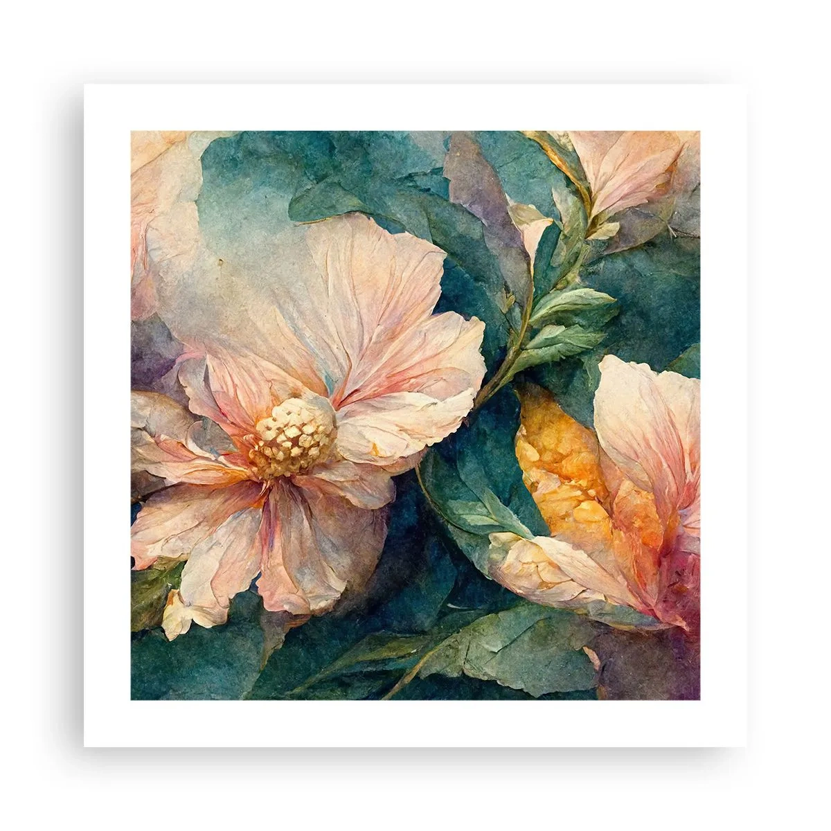 Poster - Delicatezza pura - 50x50 cm