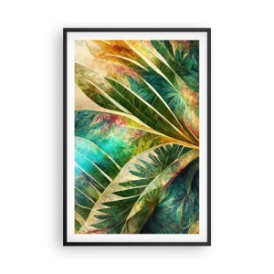 Poster in cornice nera - I colori dei tropici - 61x91 cm