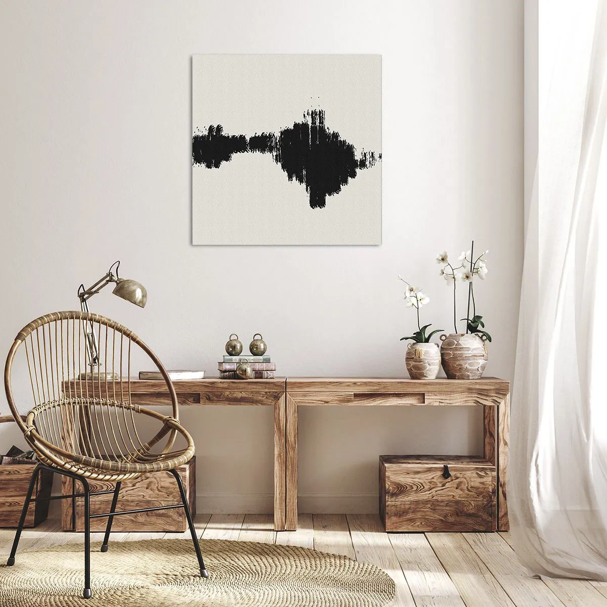 Quadro su tela - Stampe su Tela - Le vibrazioni della fantasia - 30x30 cm