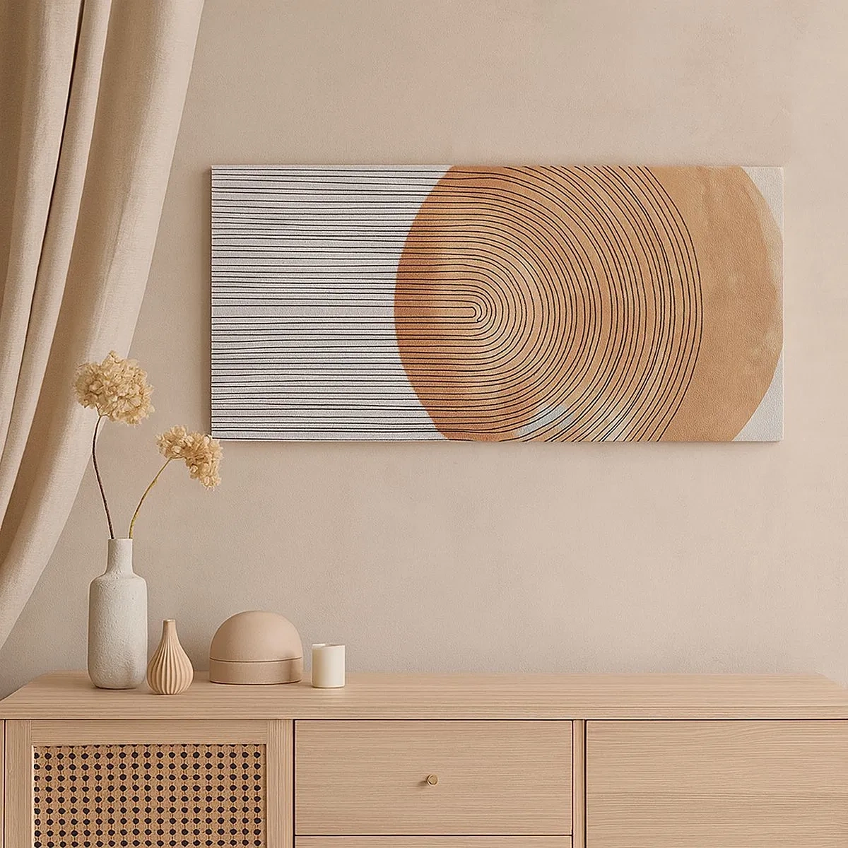 Quadro su tela - Stampe su Tela - Composizione solare - 100x40 cm