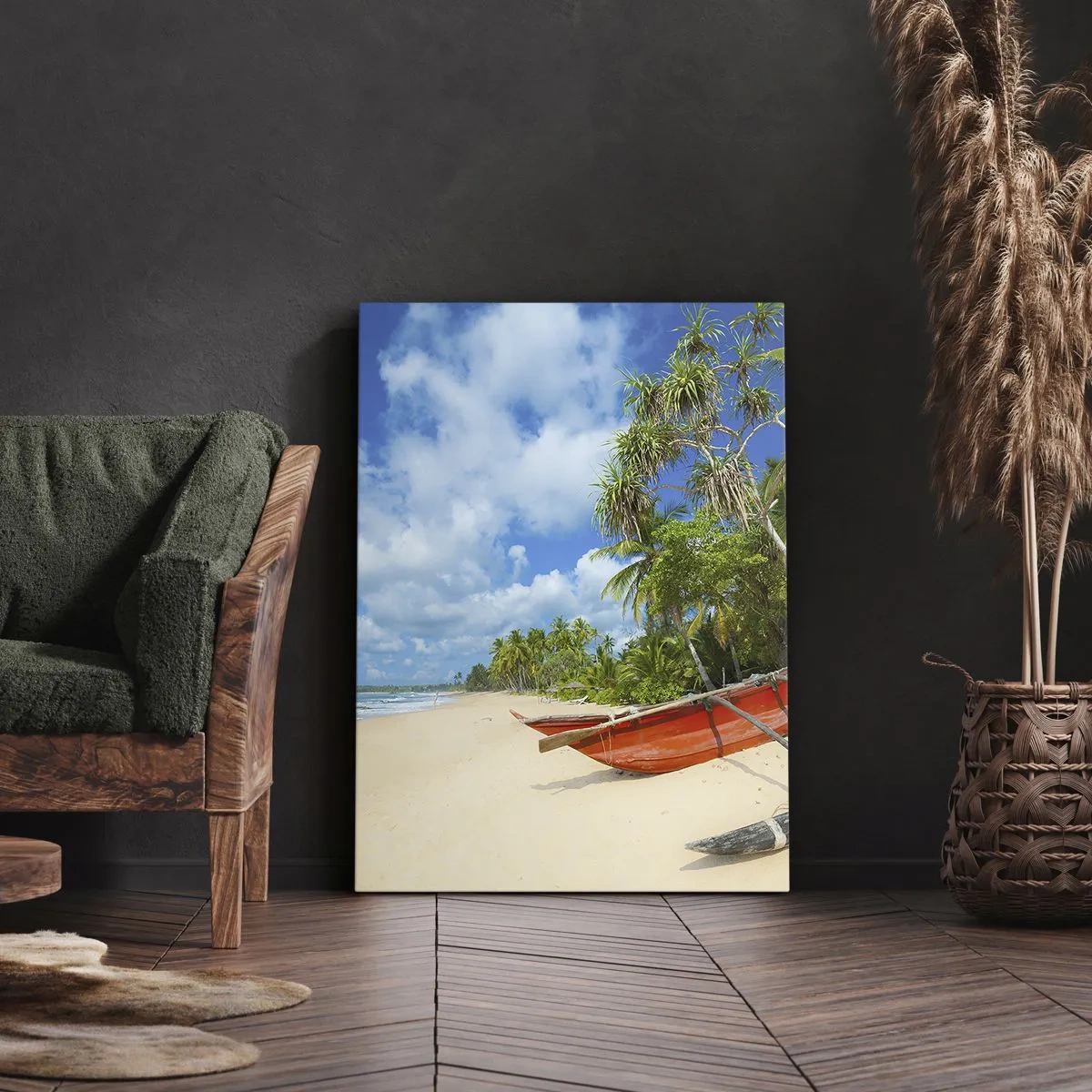 Quadro su tela - Stampe su Tela - La bellezza dei tropici - 55x100 cm