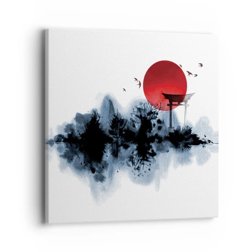 Quadro su tela - Stampe su Tela - Vista giapponese - 40x40 cm