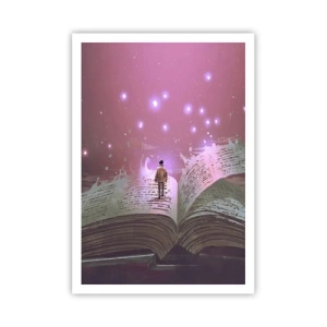 Poster - Invito ad un altro mondo: leggi! - 70x100 cm