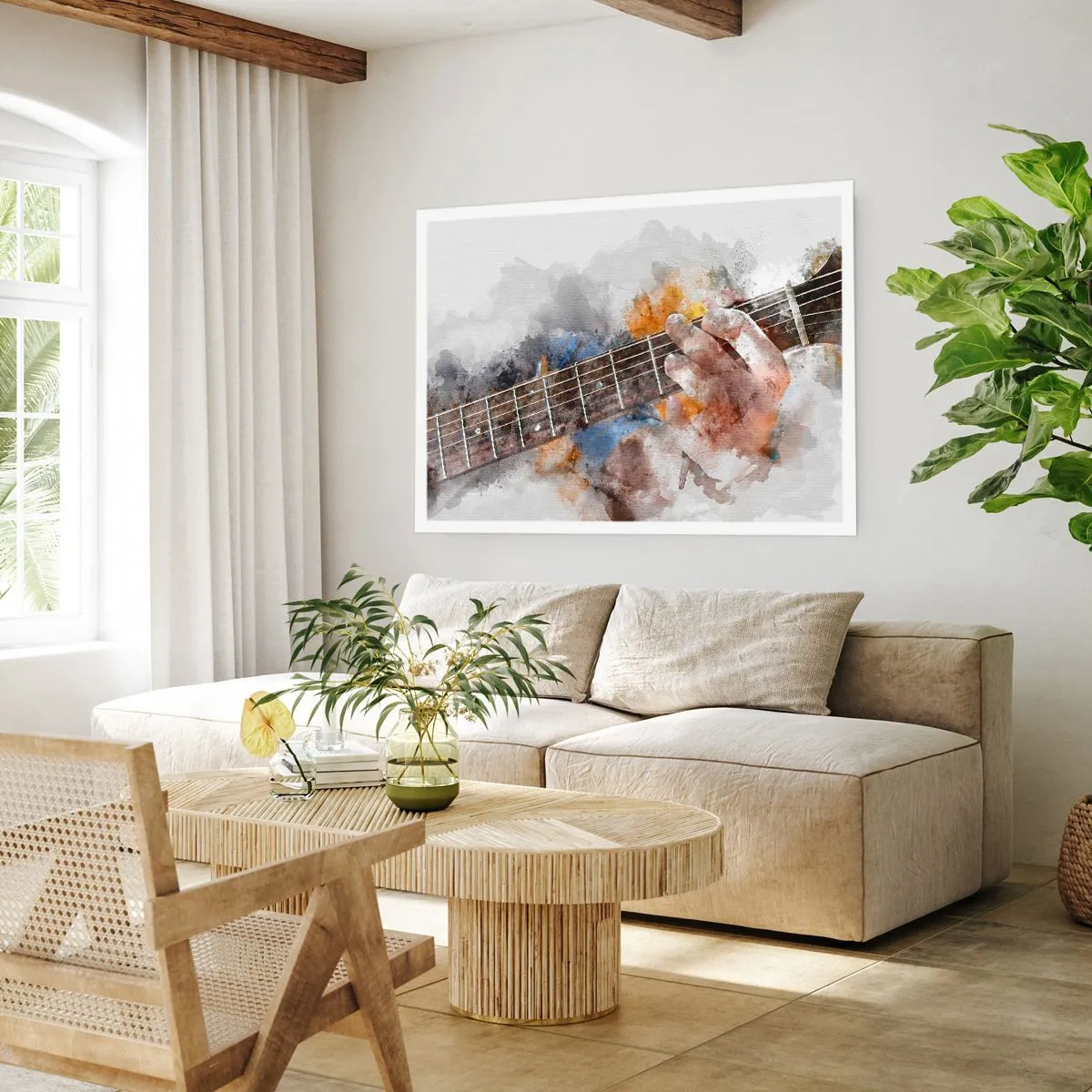 Poster - Poesia tra le corde - 40x30 cm