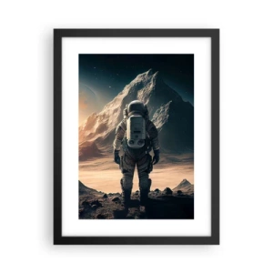 Poster in cornice nera - Nuova sfida - 30x40 cm