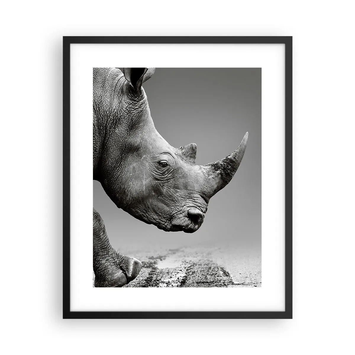 Poster in cornice nera - Forza irrefrenabile - 40x50 cm