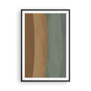 Poster in cornice nera - Composizione orizzontale - 61x91 cm