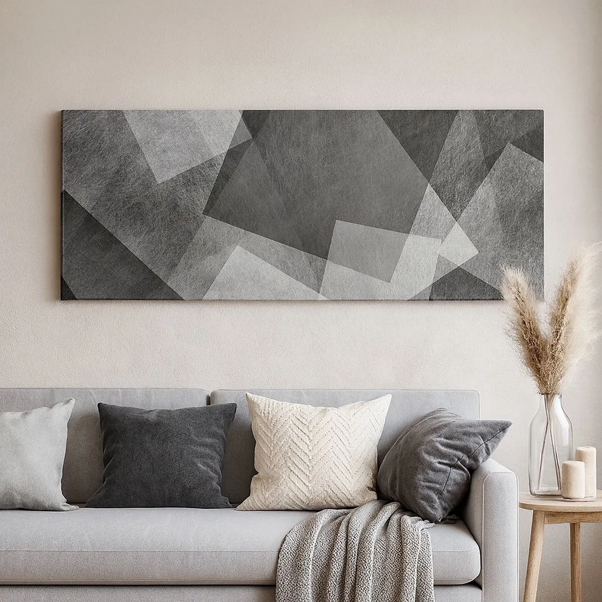 Quadro su tela - Stampe su Tela - Simbolo eterno di ordine e durata - 100x40 cm