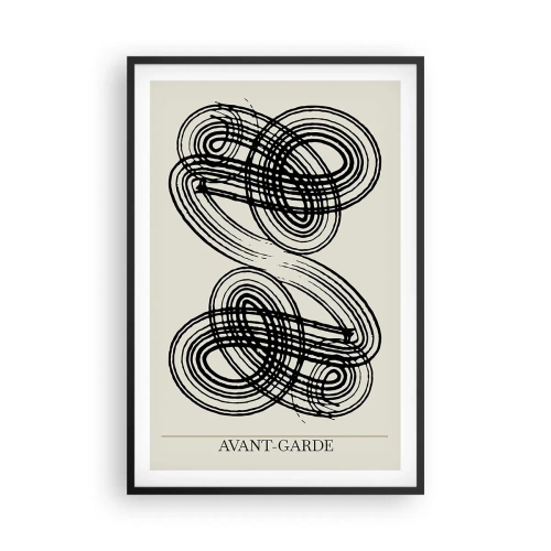 Poster in cornice nera - In tutta spontaneità - 61x91 cm