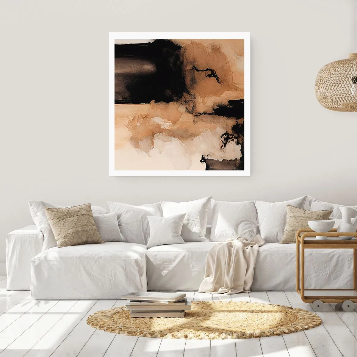 Poster - Astrazione intrigante - 50x50 cm