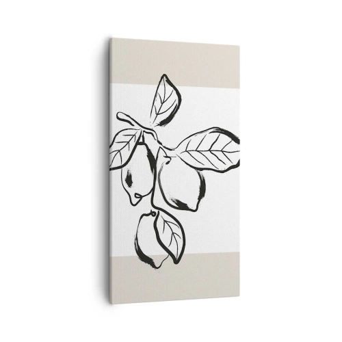 Quadro su tela - Stampe su Tela - Dove i limoni maturano... - 55x100 cm