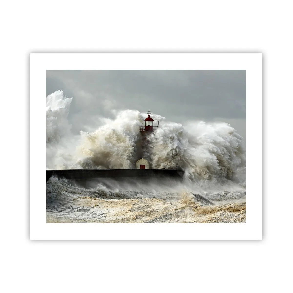 Poster - L'ira dell'oceano - 50x40 cm