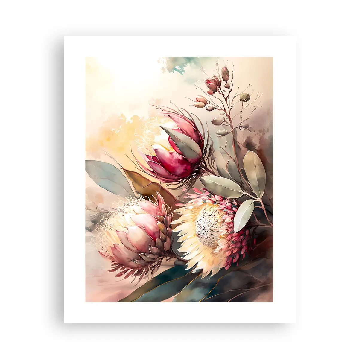 Poster - Di profilo e di fronte - 40x50 cm