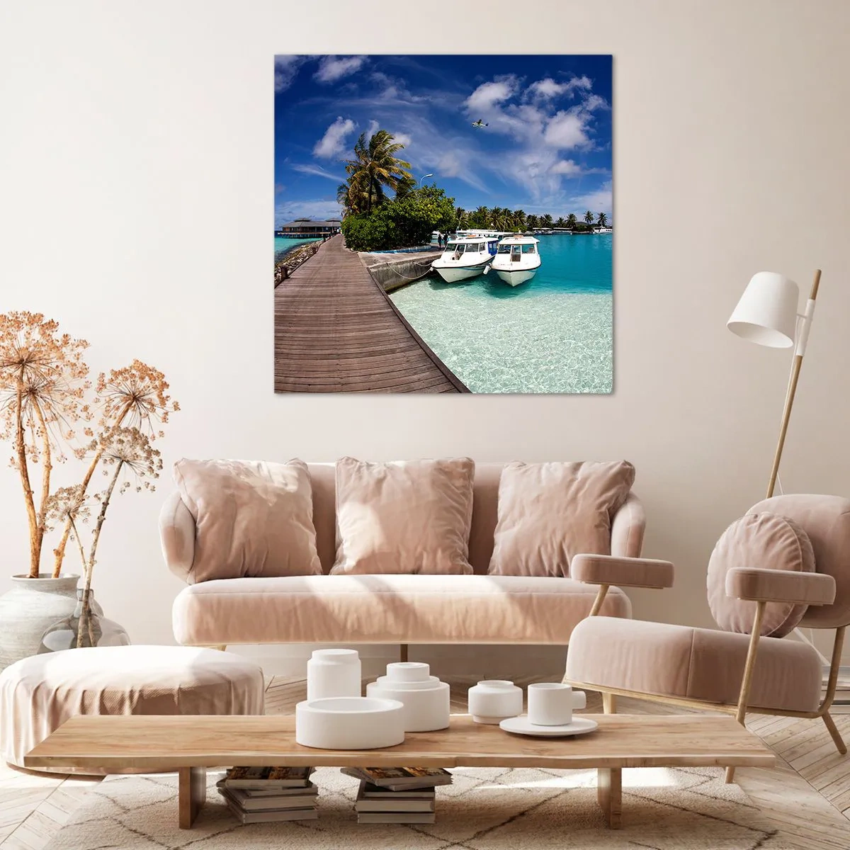 Quadro su tela - Stampe su Tela - Il paradiso esiste davvero - 60x60 cm