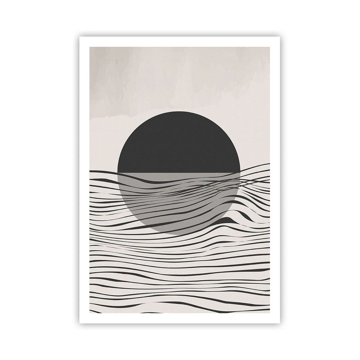 Poster - Composizione a metà - 70x100 cm