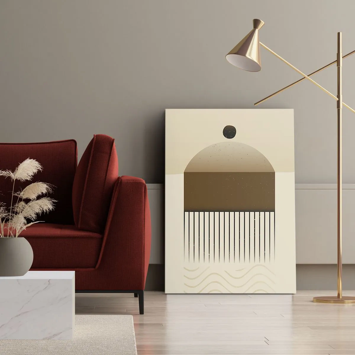 Quadro su tela - Stampe su Tela - Diversi stati - 55x100 cm