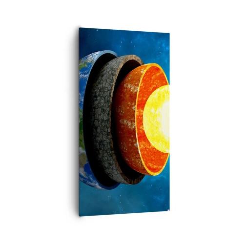 Quadro su tela - Stampe su Tela - Viaggio al centro della terra - 65x120 cm