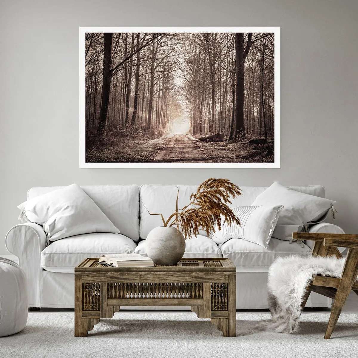 Poster - La cattedrale del bosco - 50x40 cm