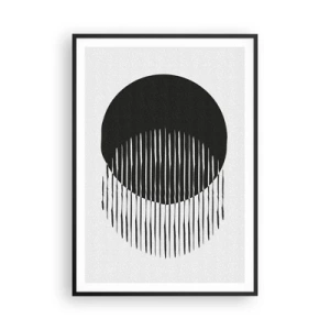 Poster in cornice nera - Il suo alter ego - 70x100 cm