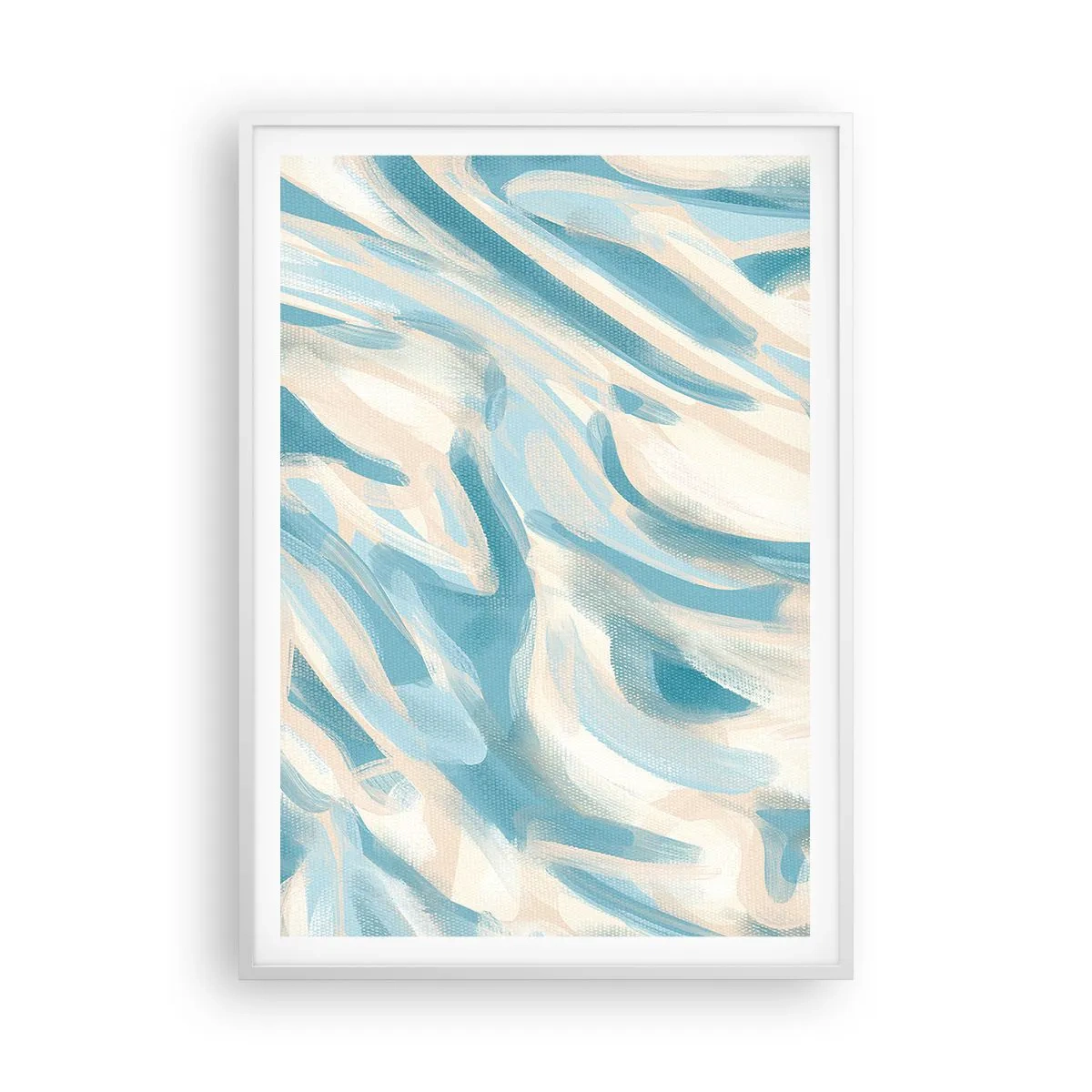 Poster in cornice bianca - Brezze primaverili - 70x100 cm