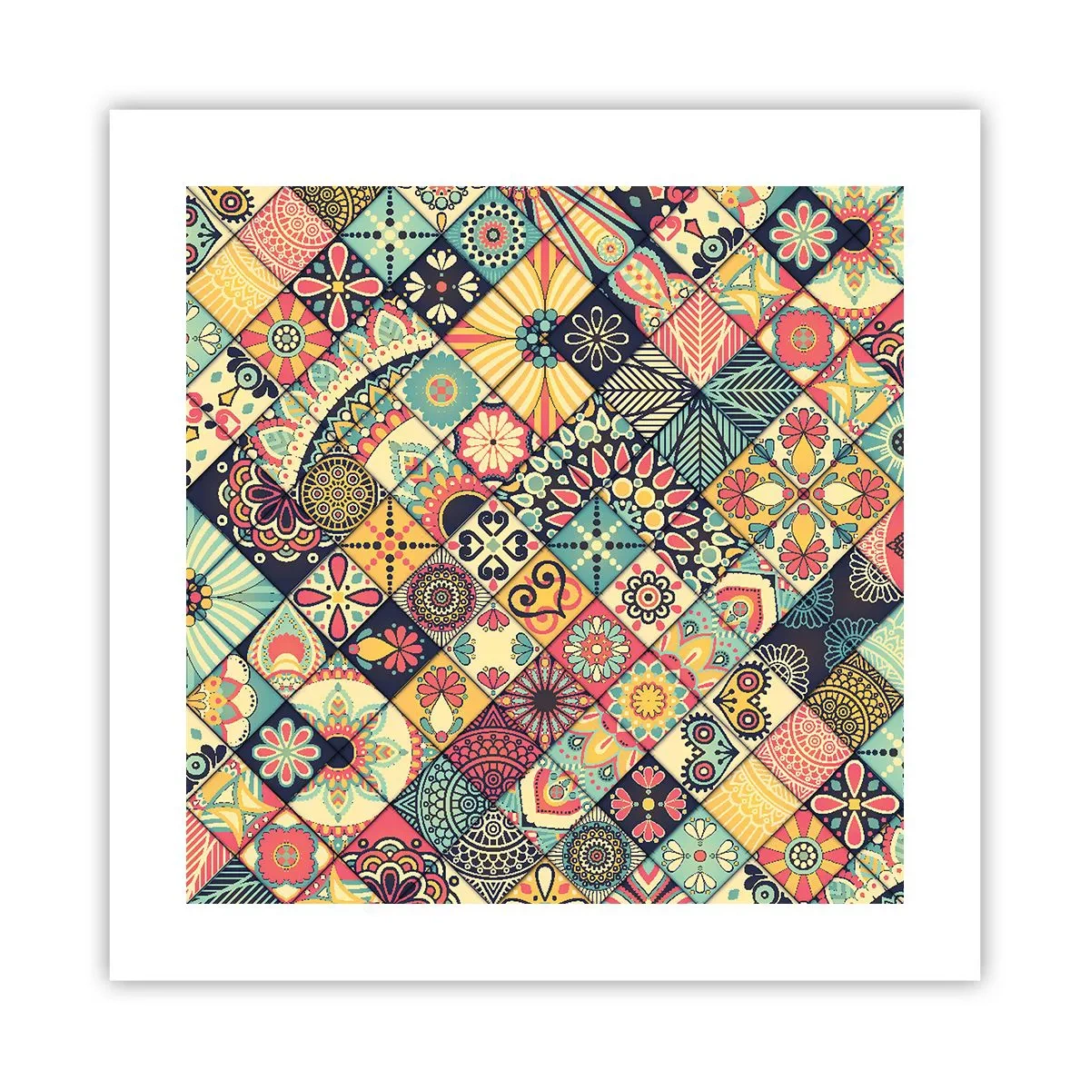 Poster - L'atmosfera del Marocco - 40x40 cm