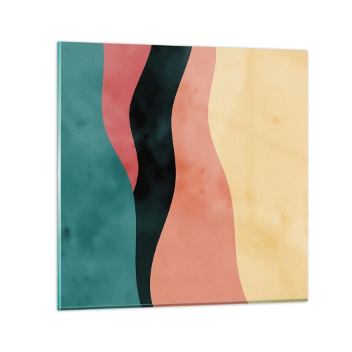 Quadro su vetro - Difformità conforme - 30x30 cm