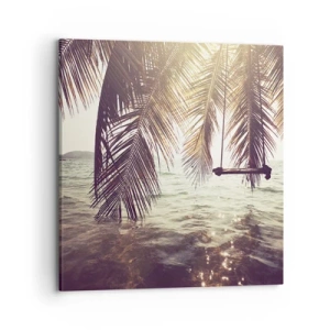 Quadro su tela - Stampe su Tela - Si può dondolare tra le nuvole a volontà - 70x70 cm