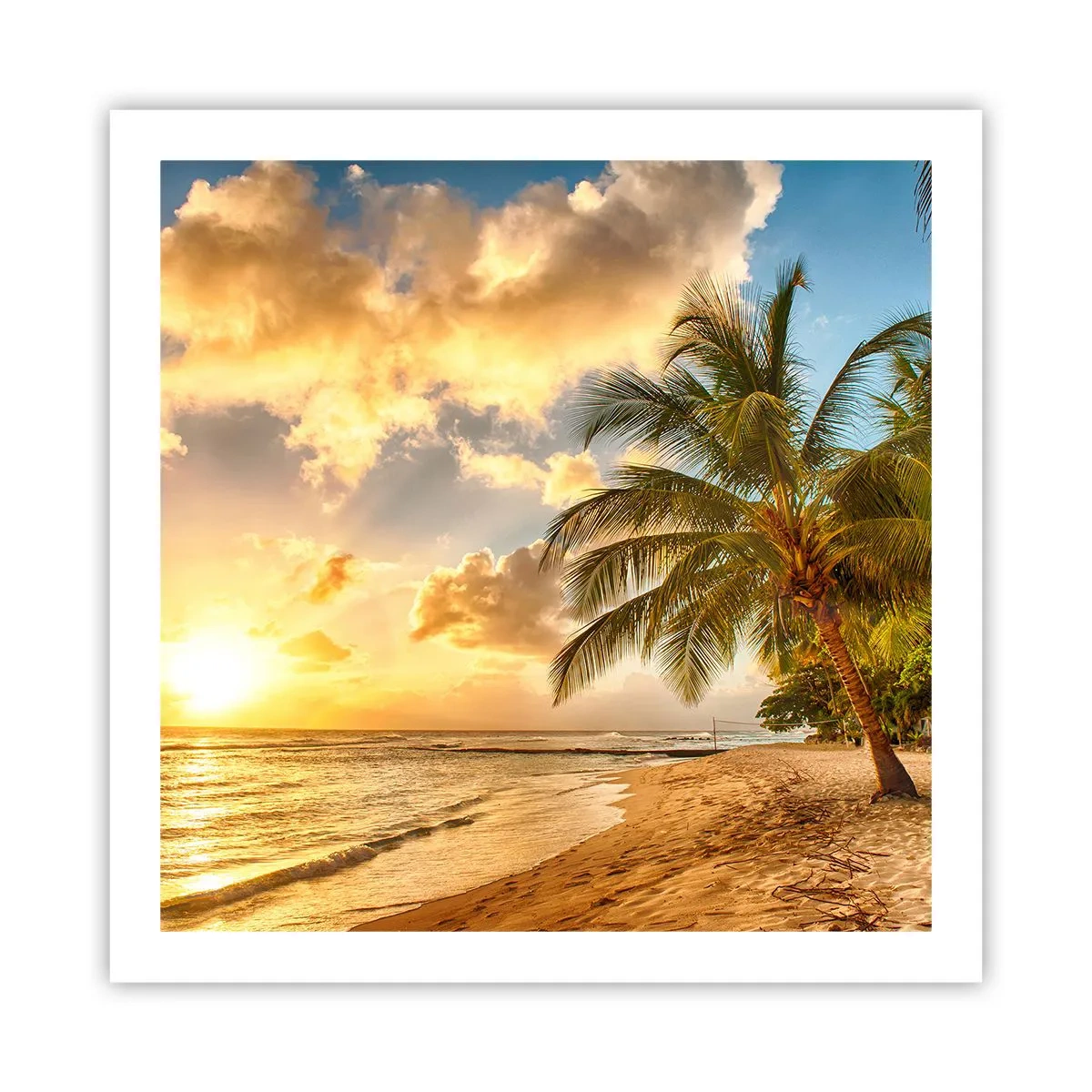 Poster - Estate perpetua, vacanze per sempre - 60x60 cm