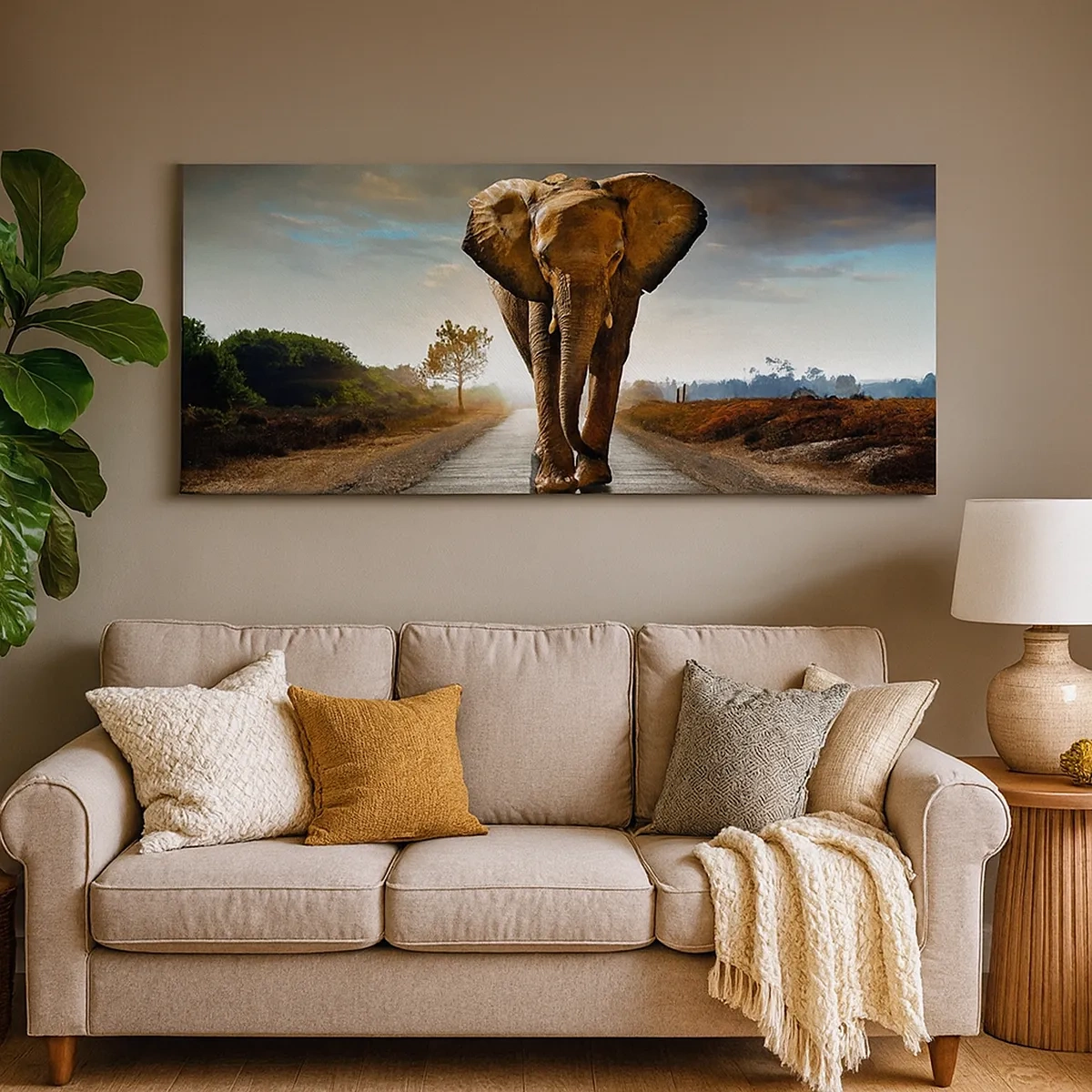 Quadro su tela - Stampe su Tela - E non nel negozio di cristalli - 30x30 cm