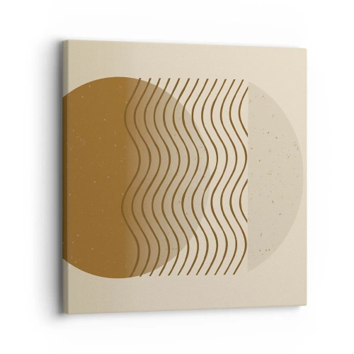 Quadro su tela - Stampe su Tela - Sull'origine delle figure geometriche - 30x30 cm
