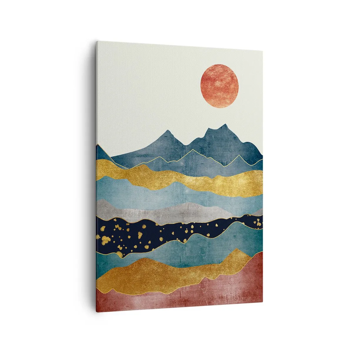 Quadro su tela - Stampe su Tela - La sezione del mondo - 70x100 cm