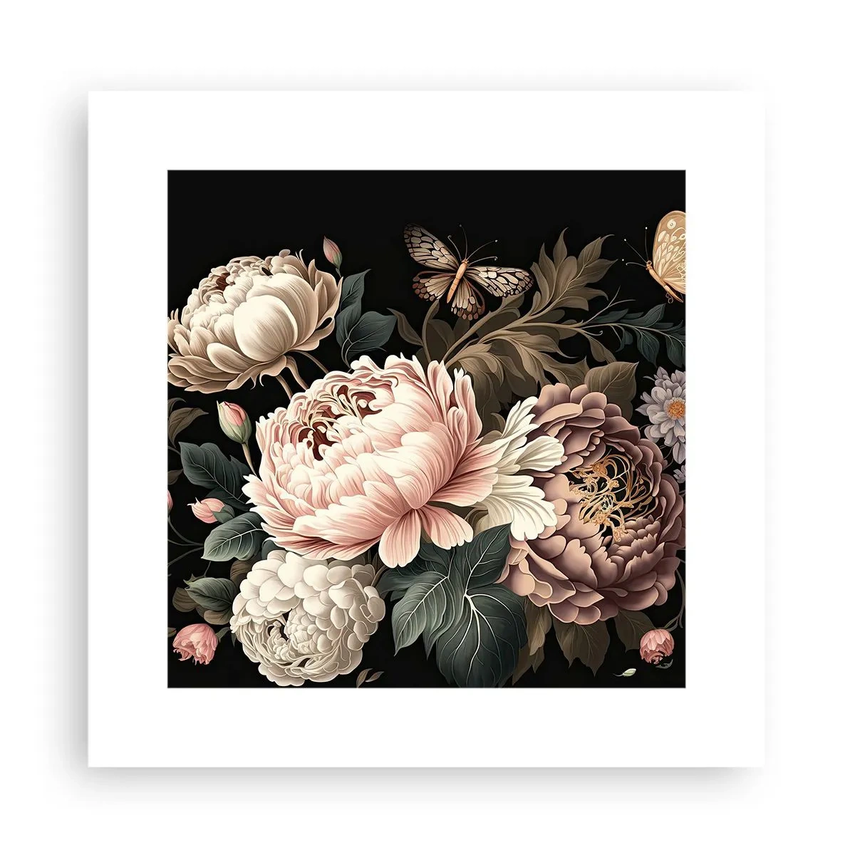 Poster - In stile barocco - 30x30 cm