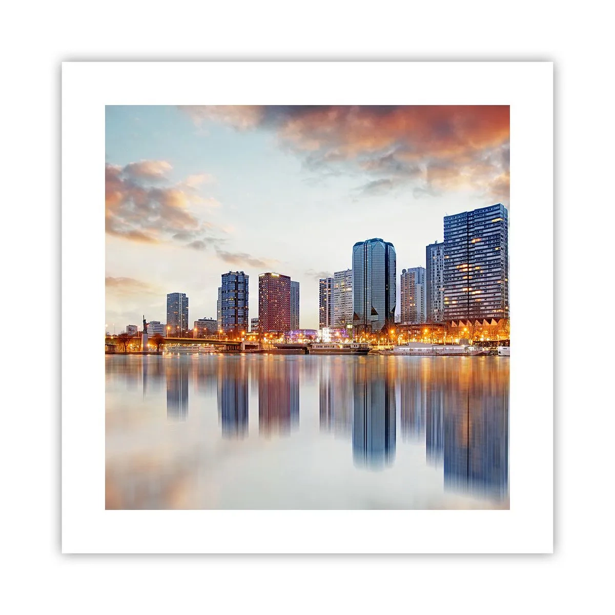 Poster - La pace monumentale di Parigi - 40x40 cm