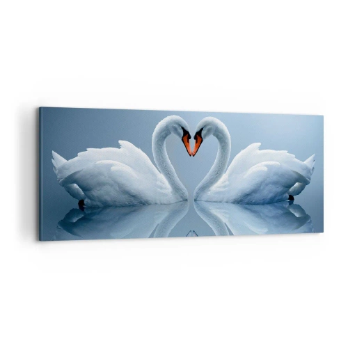 Quadro su tela - Stampe su Tela - Il tempo dell'amore - 100x40 cm