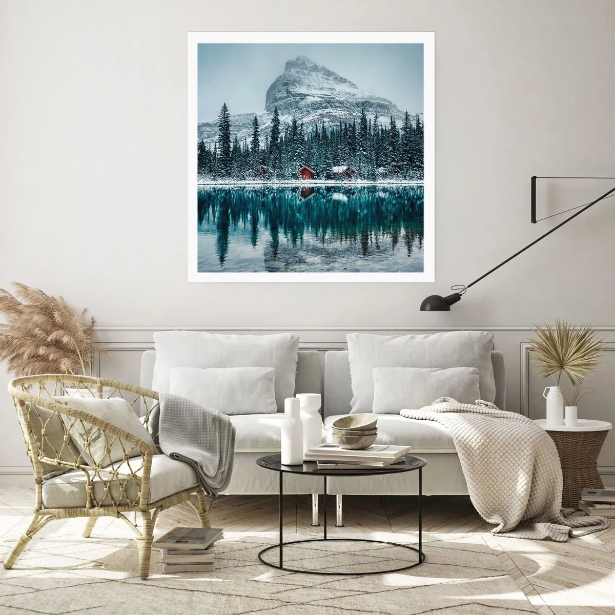 Poster - Rifugio canadese - 40x40 cm