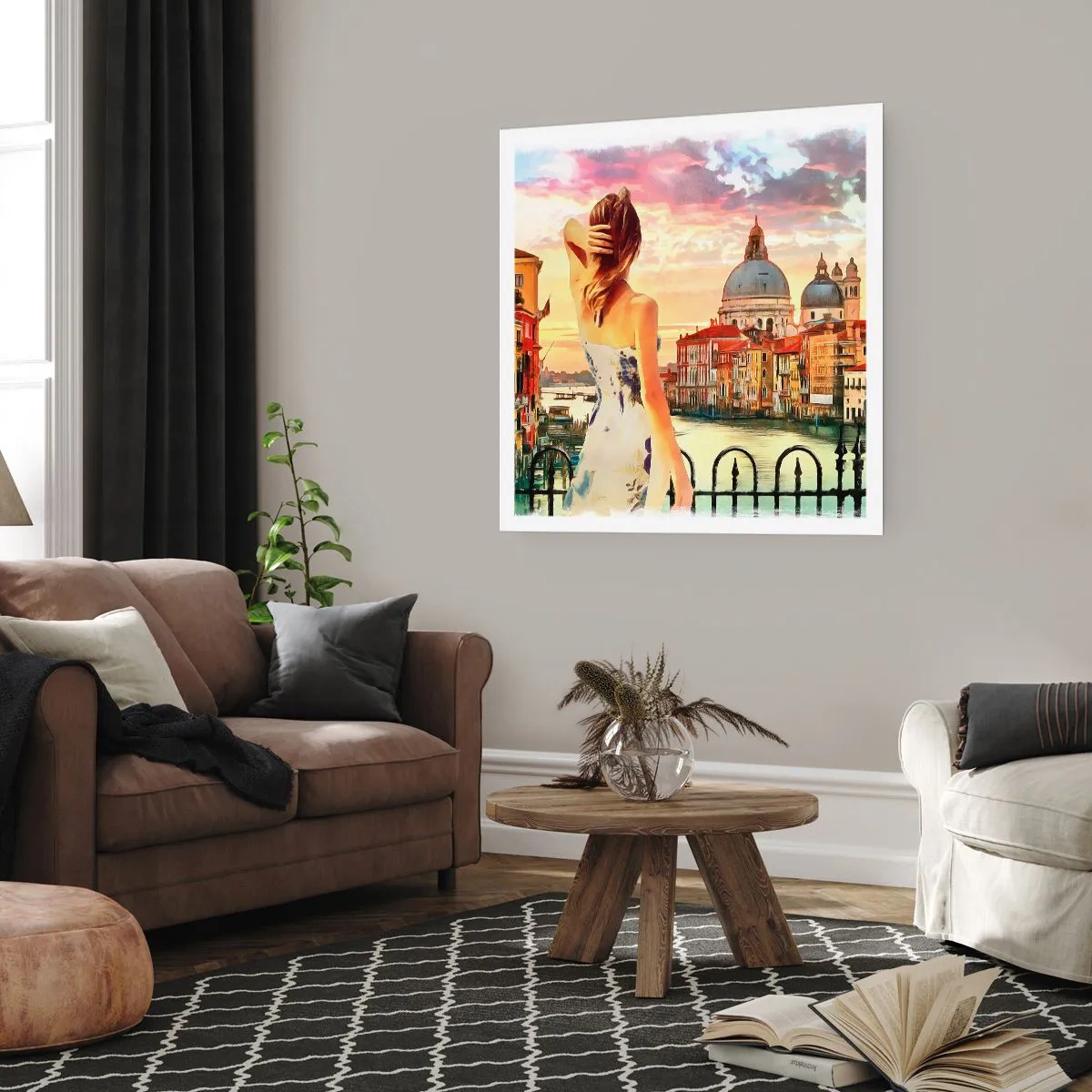Poster - Se un'avventura allora solo a... - 60x60 cm