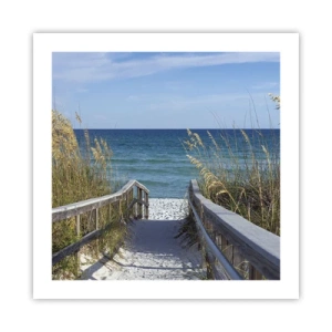Poster - Al sole, al vento - 50x50 cm