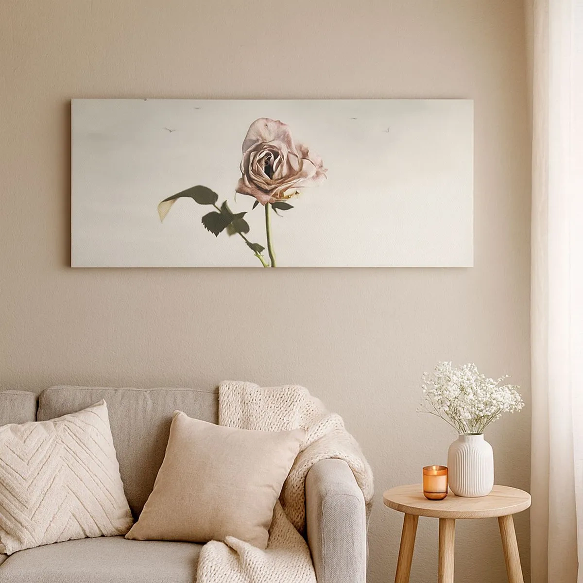 Quadro su tela - Stampe su Tela - Il benvenuto alla primavera - 100x40 cm