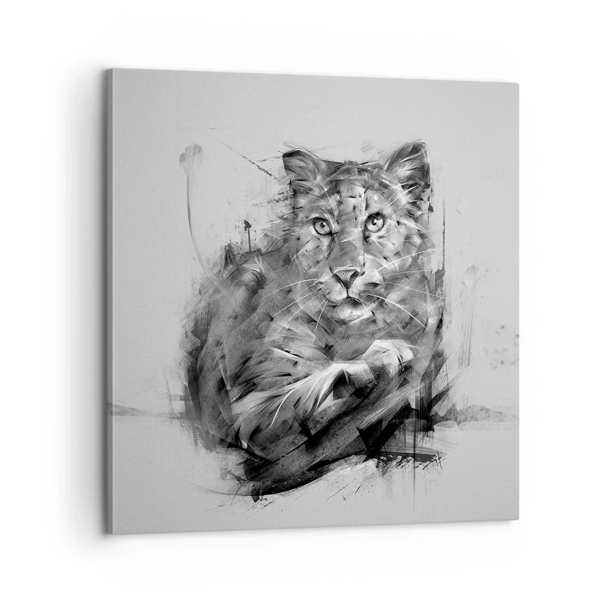 Quadro su tela - Stampe su Tela - Si, ascolto attentamente - 60x60 cm