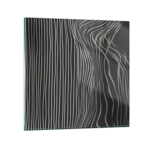 Quadro su vetro - Ritmo e accento - 60x60 cm