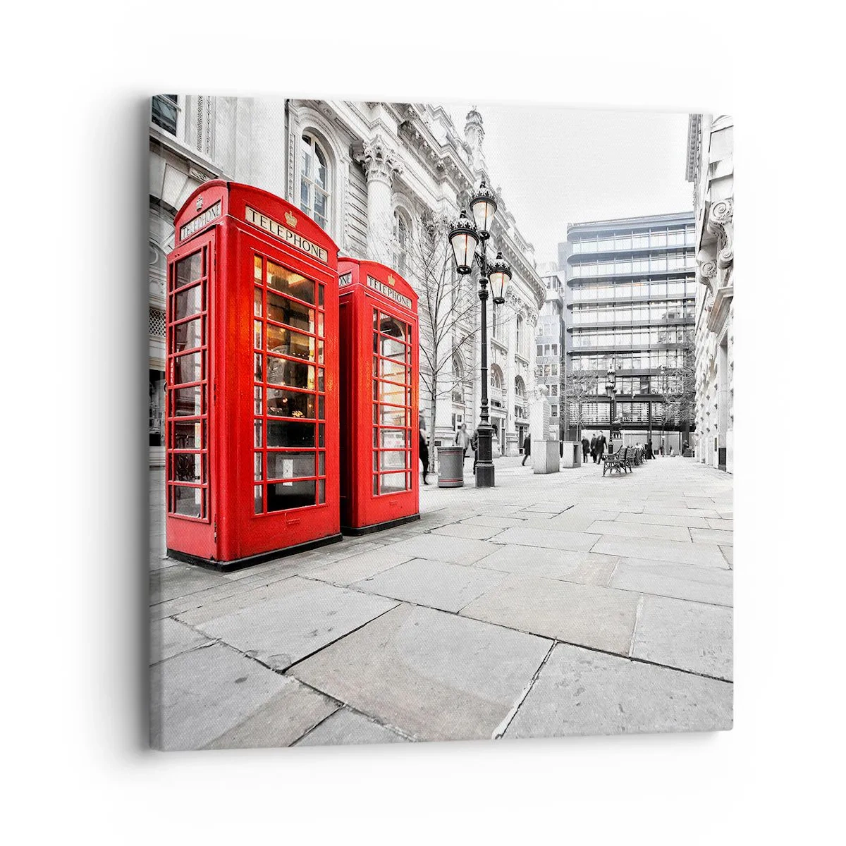 Quadro su tela - Stampe su Tela - Welcome to London - 30x30 cm