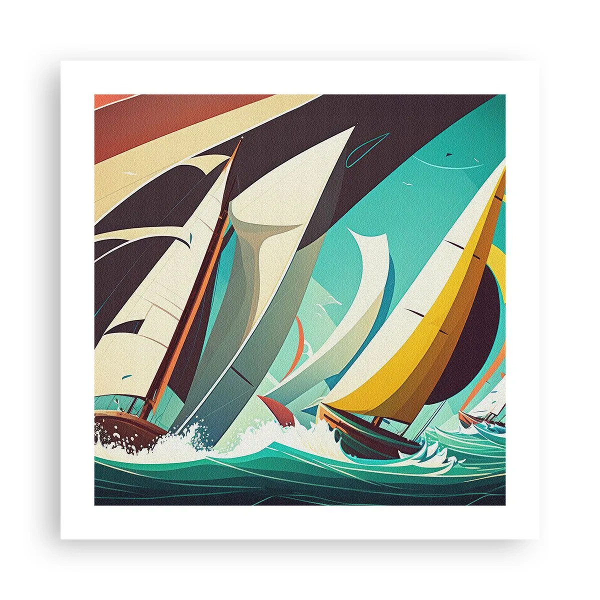 Poster - Compagne degli elementi - 50x50 cm