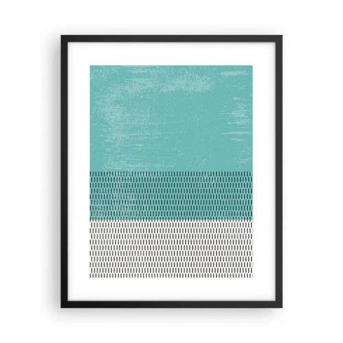 Poster in cornice nera - Composizione equilibrata - 40x50 cm