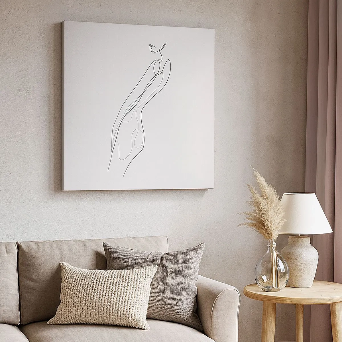 Quadro su tela - Stampe su Tela - Appena una promessa - 30x30 cm