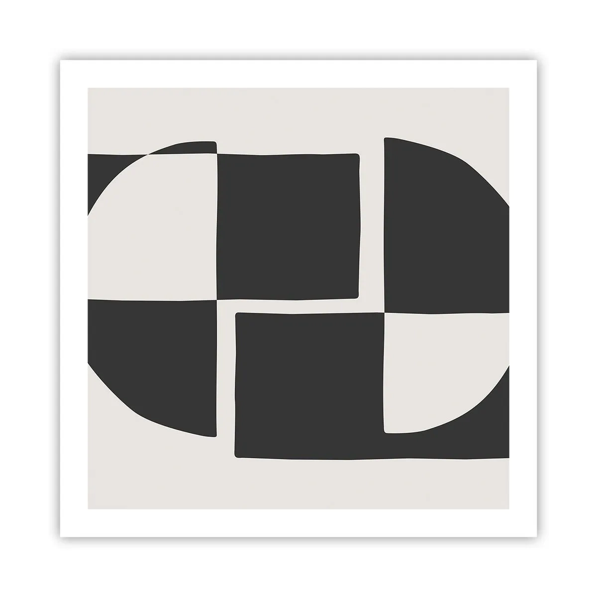 Poster - Antitesi - sintesi - 60x60 cm